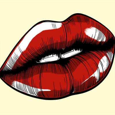 realistic lips