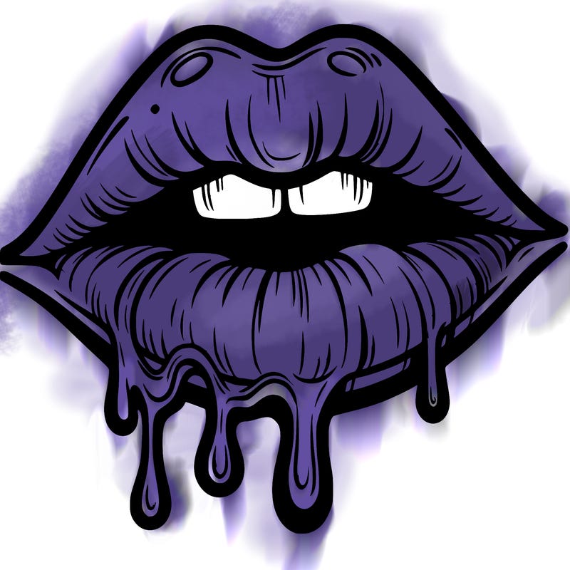lips that look realistic and drip