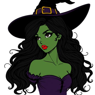 realistic witch
