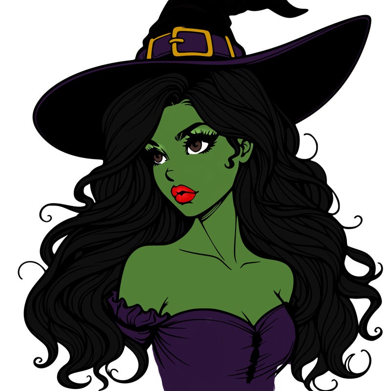realistic witch
