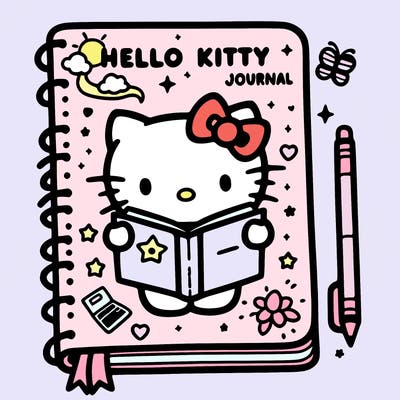 hello kitty journal