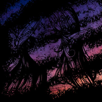 elf girl realistic dark fantasy