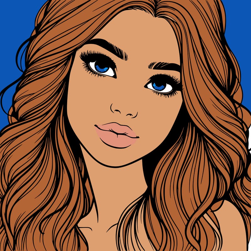 beautiful realistic girl