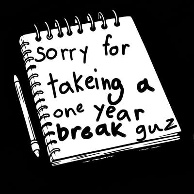 a blank sketch pad