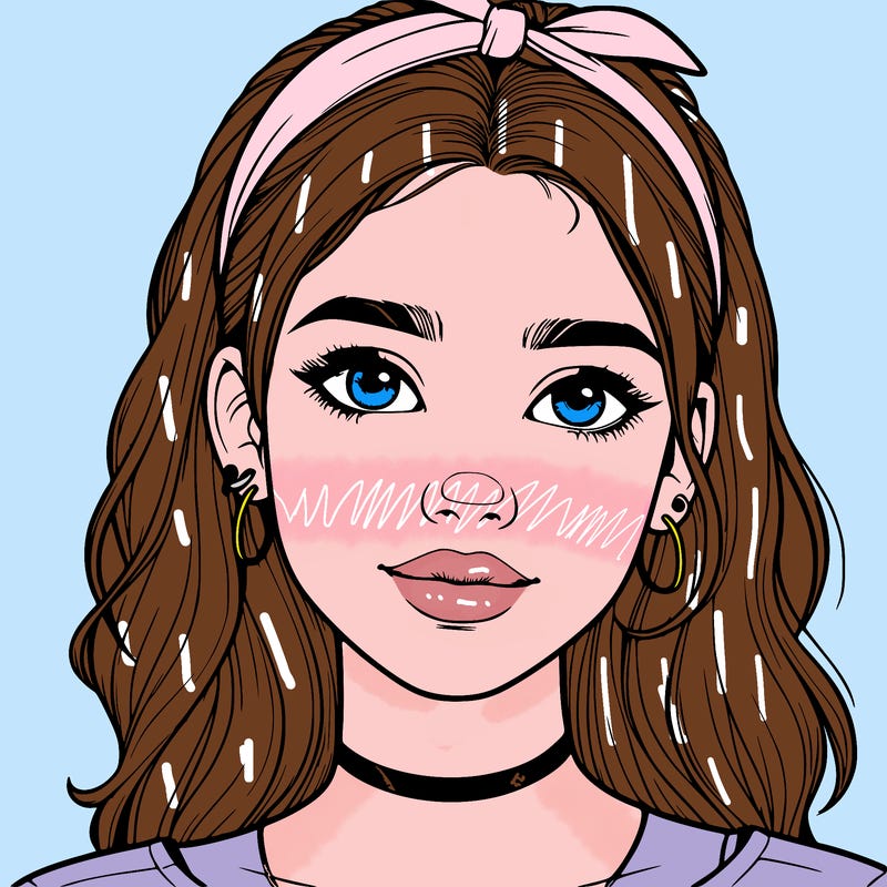 realistic teenage girl