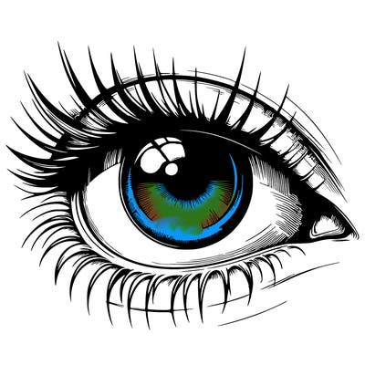 realistic eye