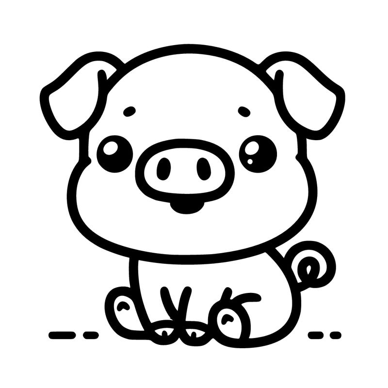 cute pig