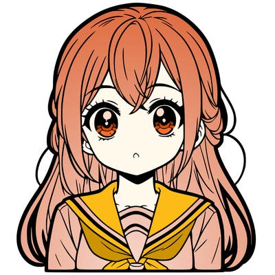 manga character girl