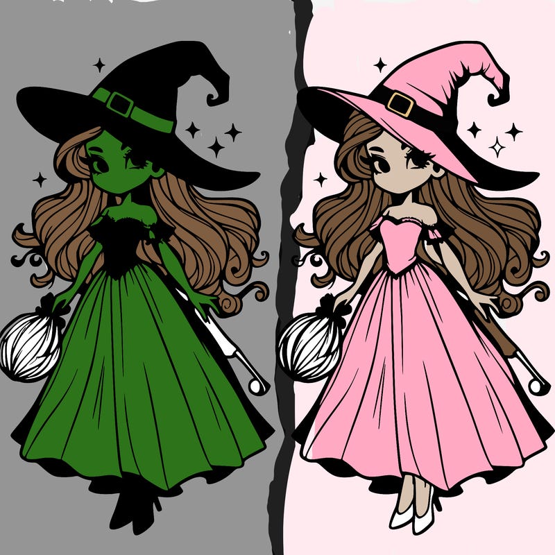 beautiful wicked witch. from wicked