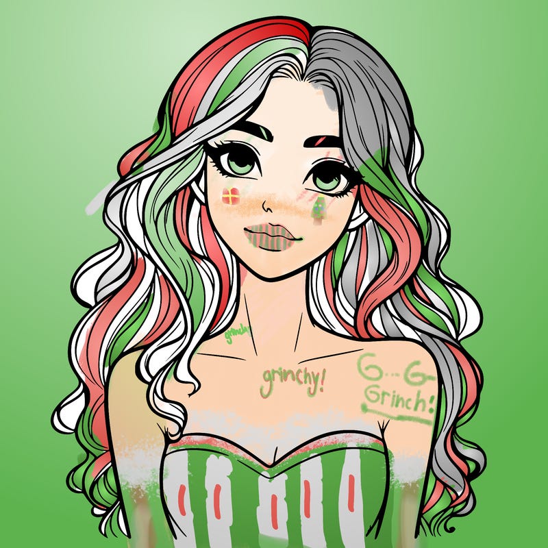 realistic and pretty girl