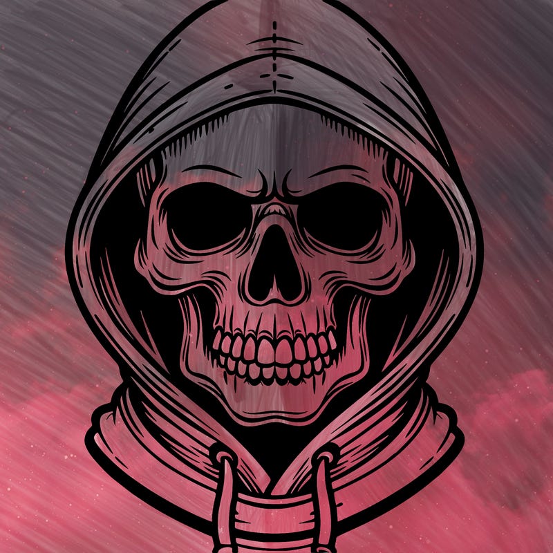 skull hoodie