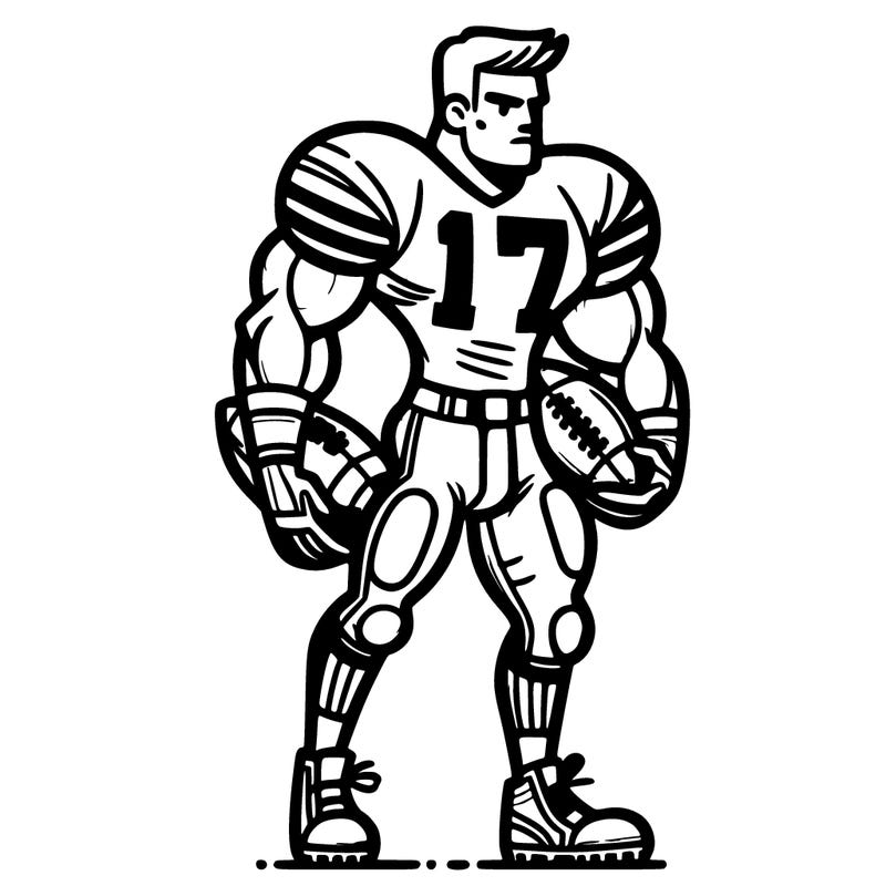american football player