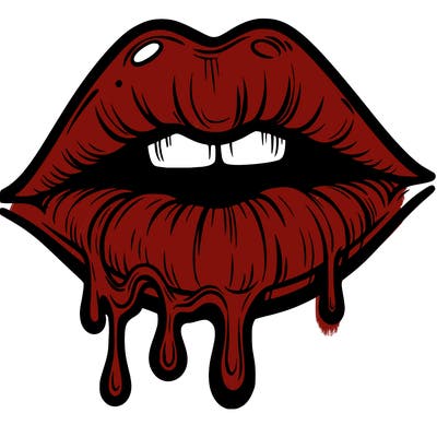 lips that look realistic and drip