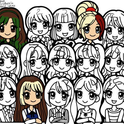 10 girls