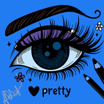 pretty eye