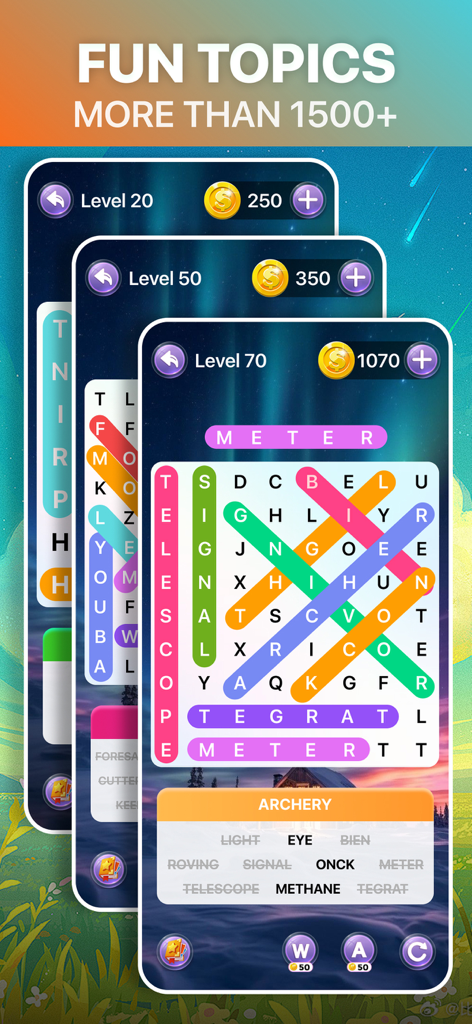Word Game - Word Search Puzzle - Games App | MWM