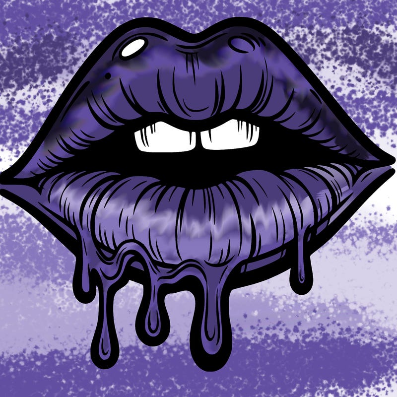 lips that look realistic and drip