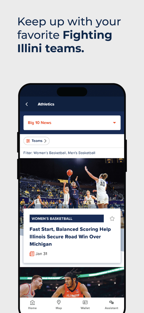 Illinois - Fighting Illini athletics news and sports updates in the Illinois mobile app