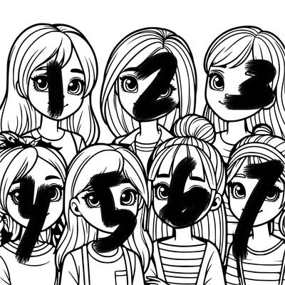 group of girls