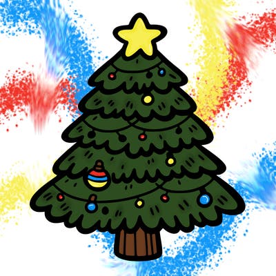 christmas tree simple