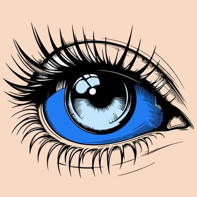 realistic eye