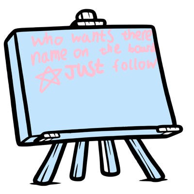 blank canvas