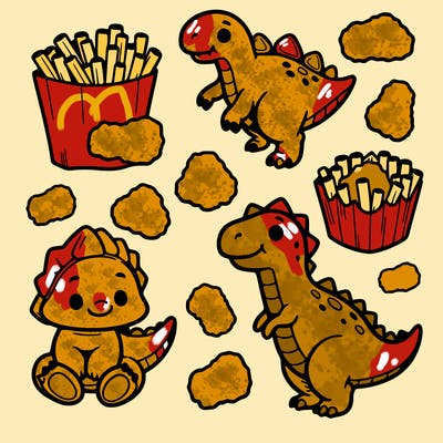 dino nuggets