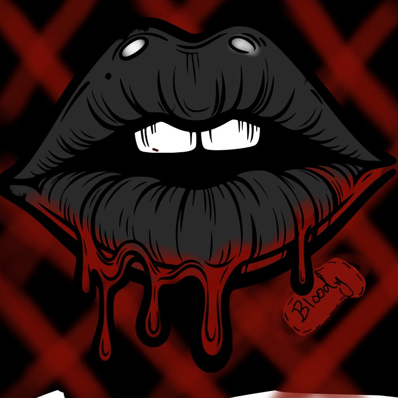 lips that look realistic and drip