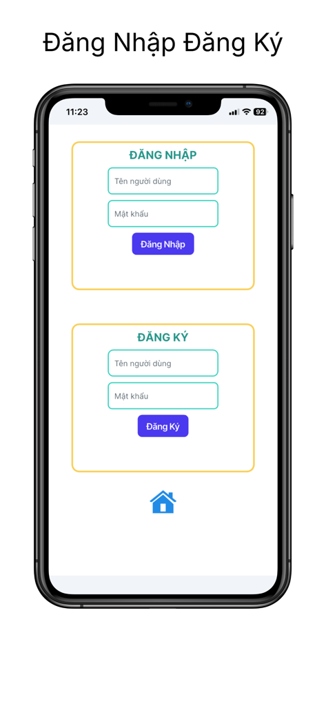 smlink - Login and registration interface for the smlink GPS tracking application showing fields for username and password.