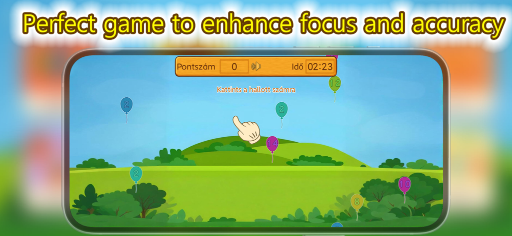 Counting Magic- kids math 123 - Juego matemático de explotar globos para que los niños mejoren la concentración y la precisión