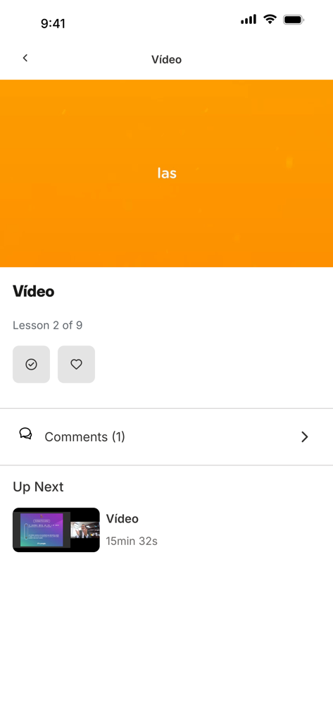 Lawgic - Legal education video lesson interface in the Lawgic app