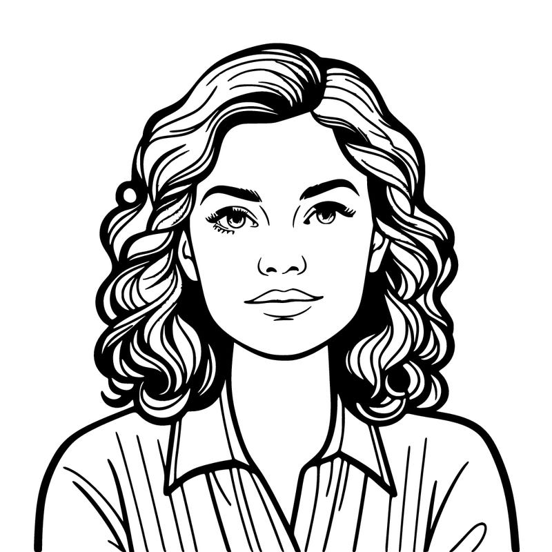 a beautifull, realistic girl