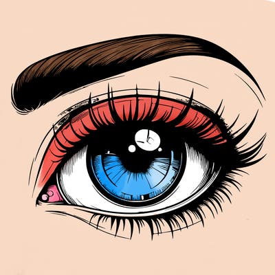 realistic eye