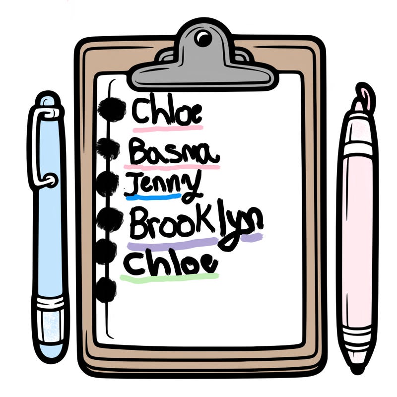 blank clip board with pen