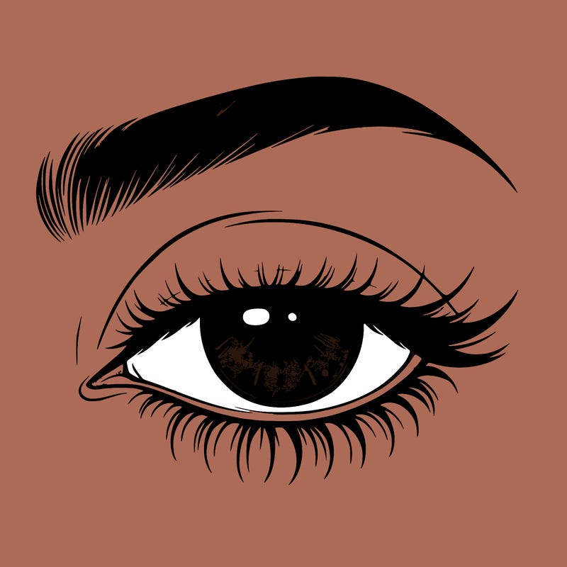 eye closed realistic