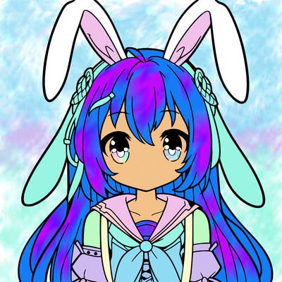bunny anime girl