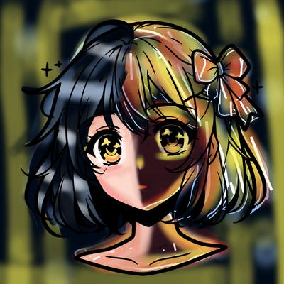 anime girl face