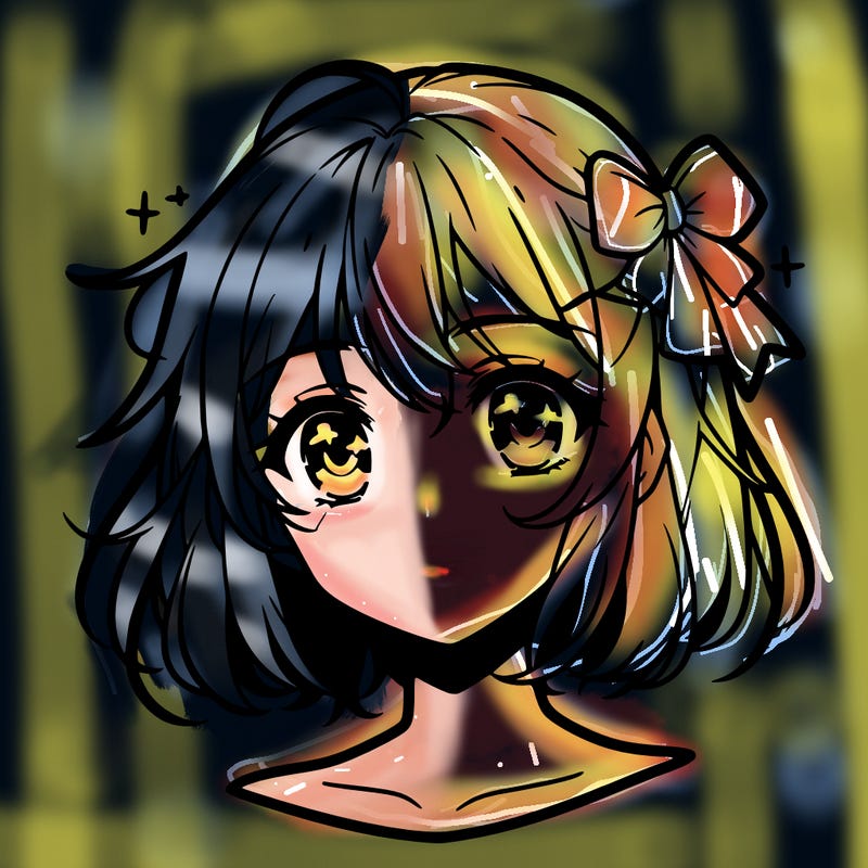 anime girl face
