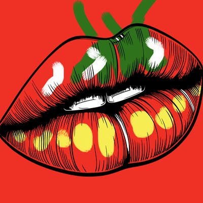 realistic lips