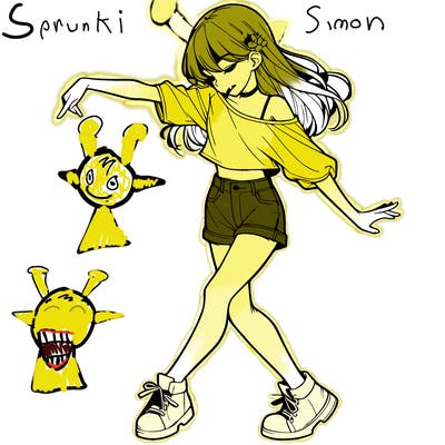 realistic girl danceing