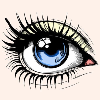 realistic eye