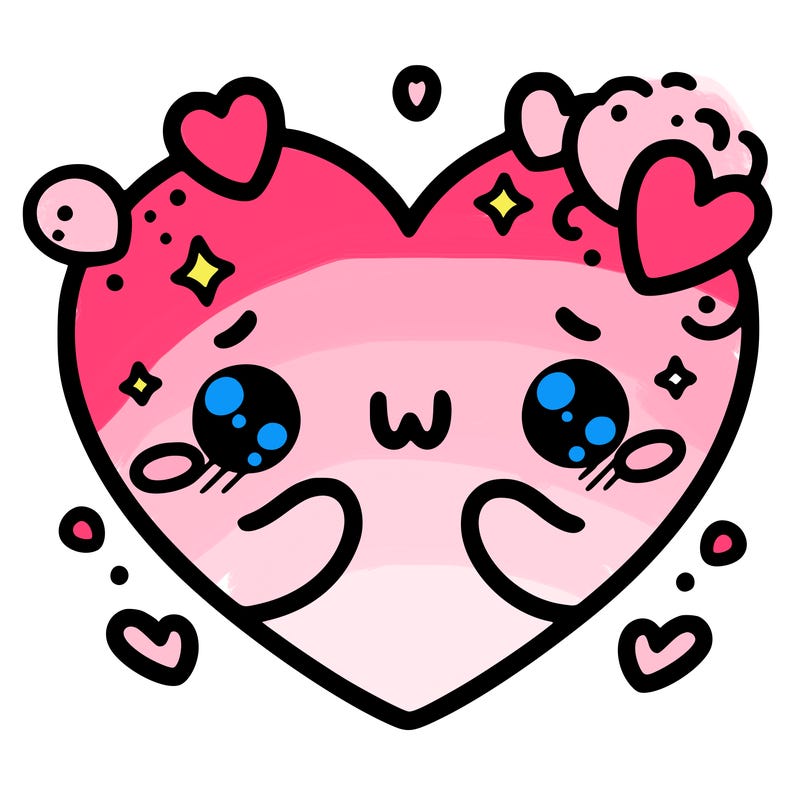 valentines heart, simple, cute