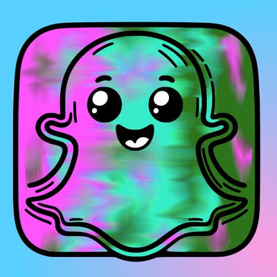 regular snapchat logo