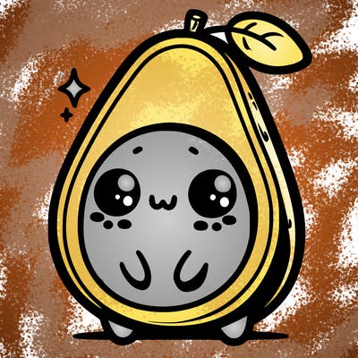 cute avocado