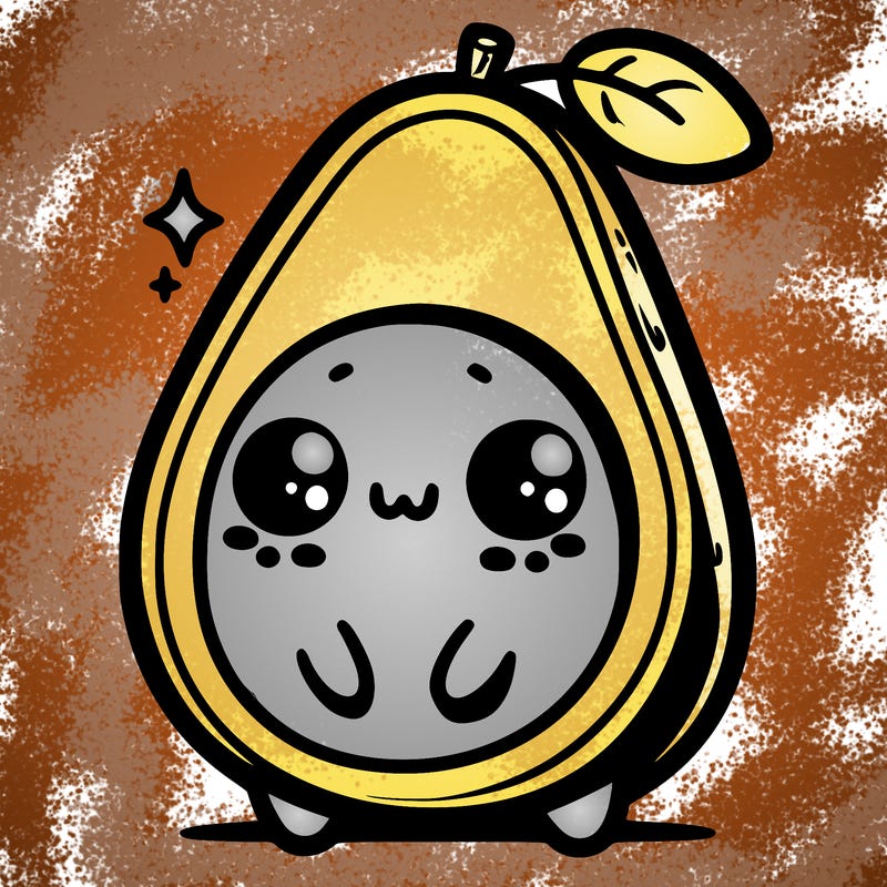 cute avocado
