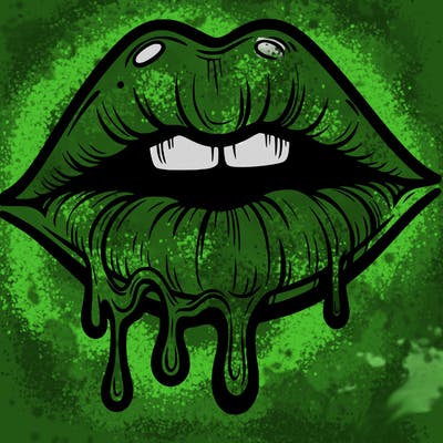 lips that look realistic and drip