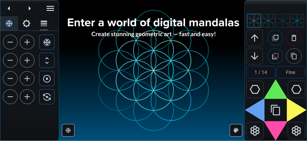 One Mandala - Graphics & Design App | MWM