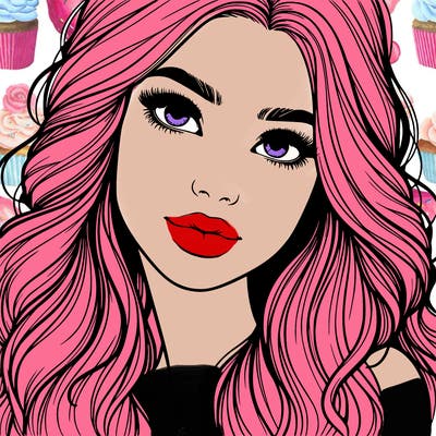 beautiful realistic girl