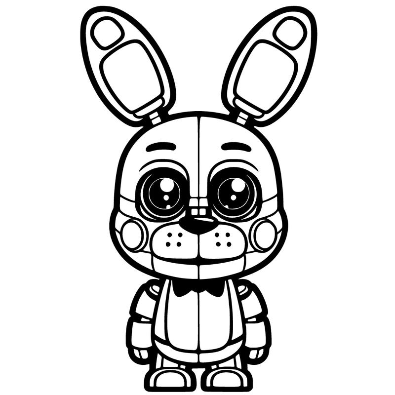 an animatronic bunny that's name is springtrap