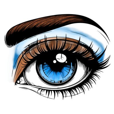 realistic eye